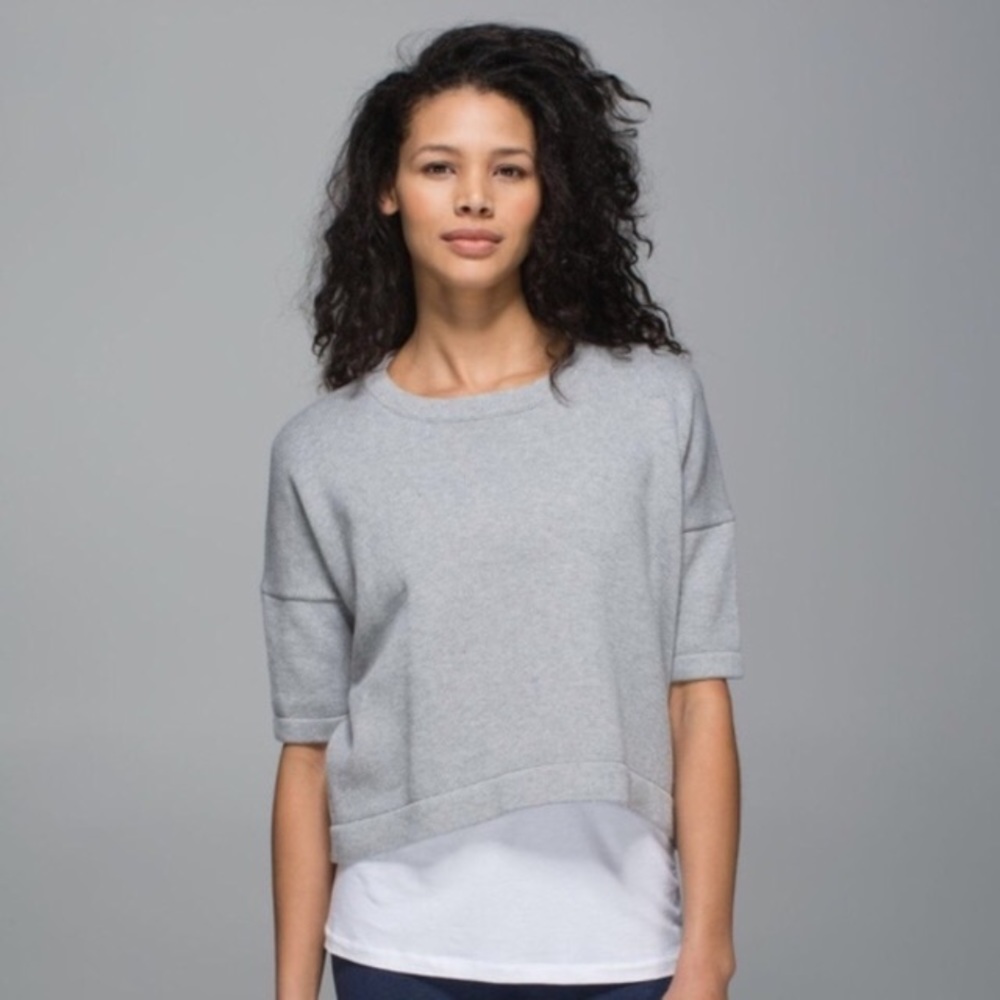 EUC Lululemon Bhakti Reality SS Sweater